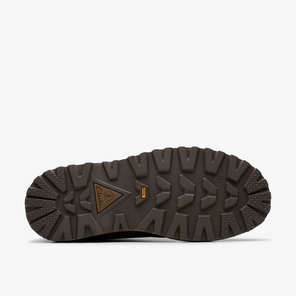 Solsbury Lace Dark Brown Leather - Clarks Men