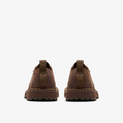Solsbury Lace Dark Brown Leather - Clarks Men