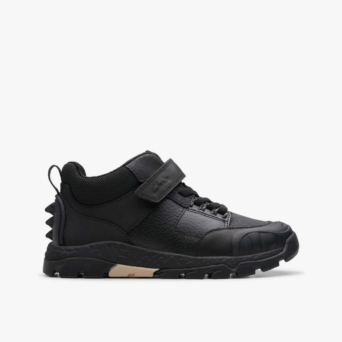 Steggy 2 Glow Kid Black Leather - Clarks Kids