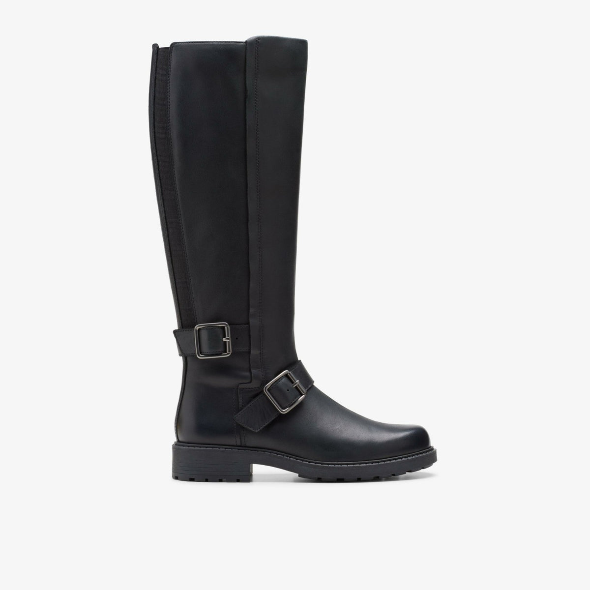 Orinoco2 Tall Black Leather - Clarks Women