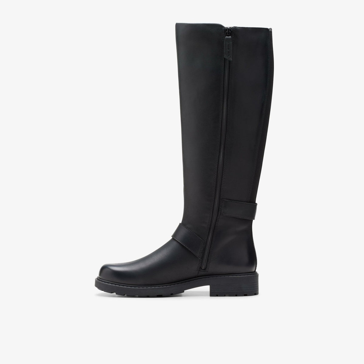 Orinoco2 Tall Black Leather - Clarks Women