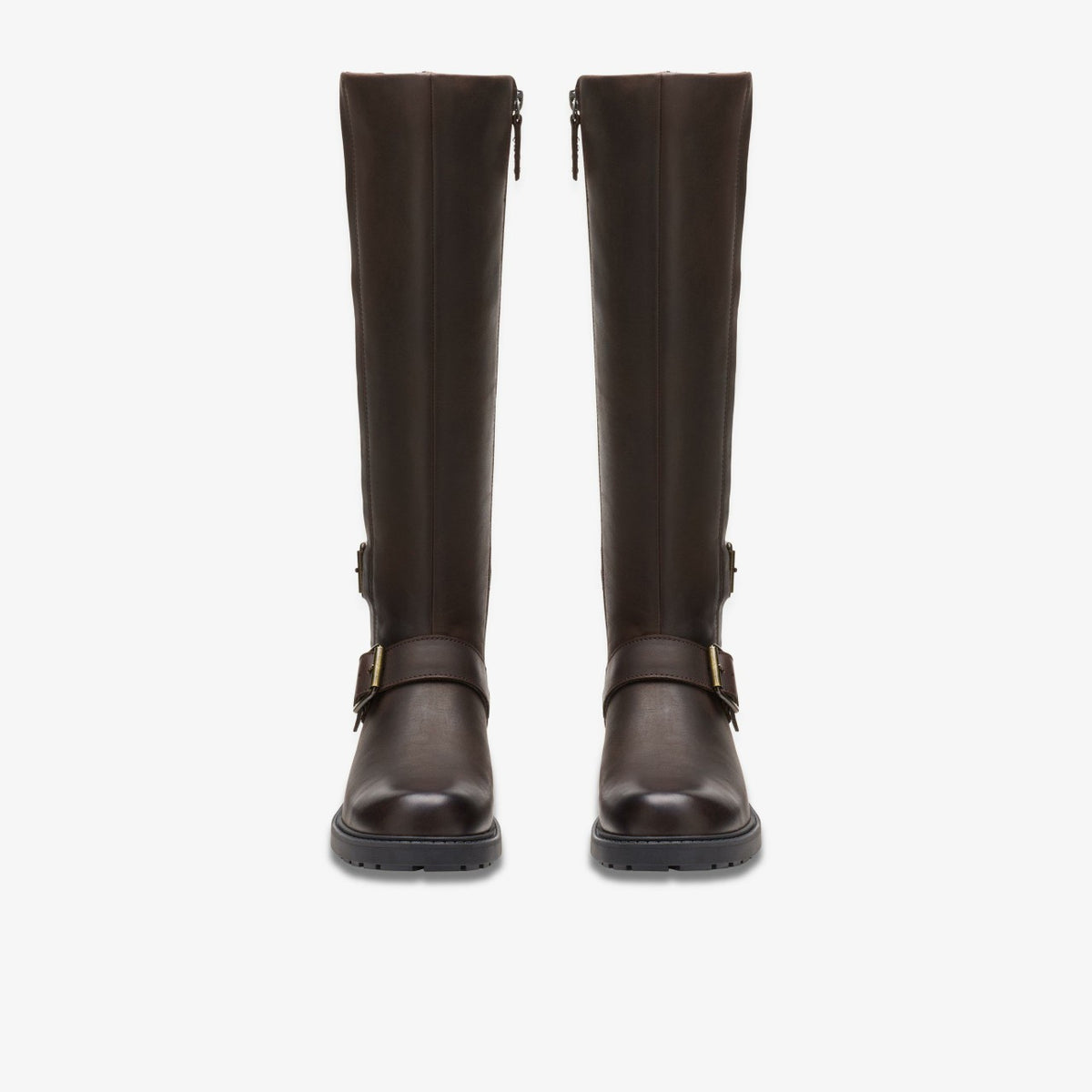 Orinoco 2 Tall Dark Brown Leather - Clarks Women