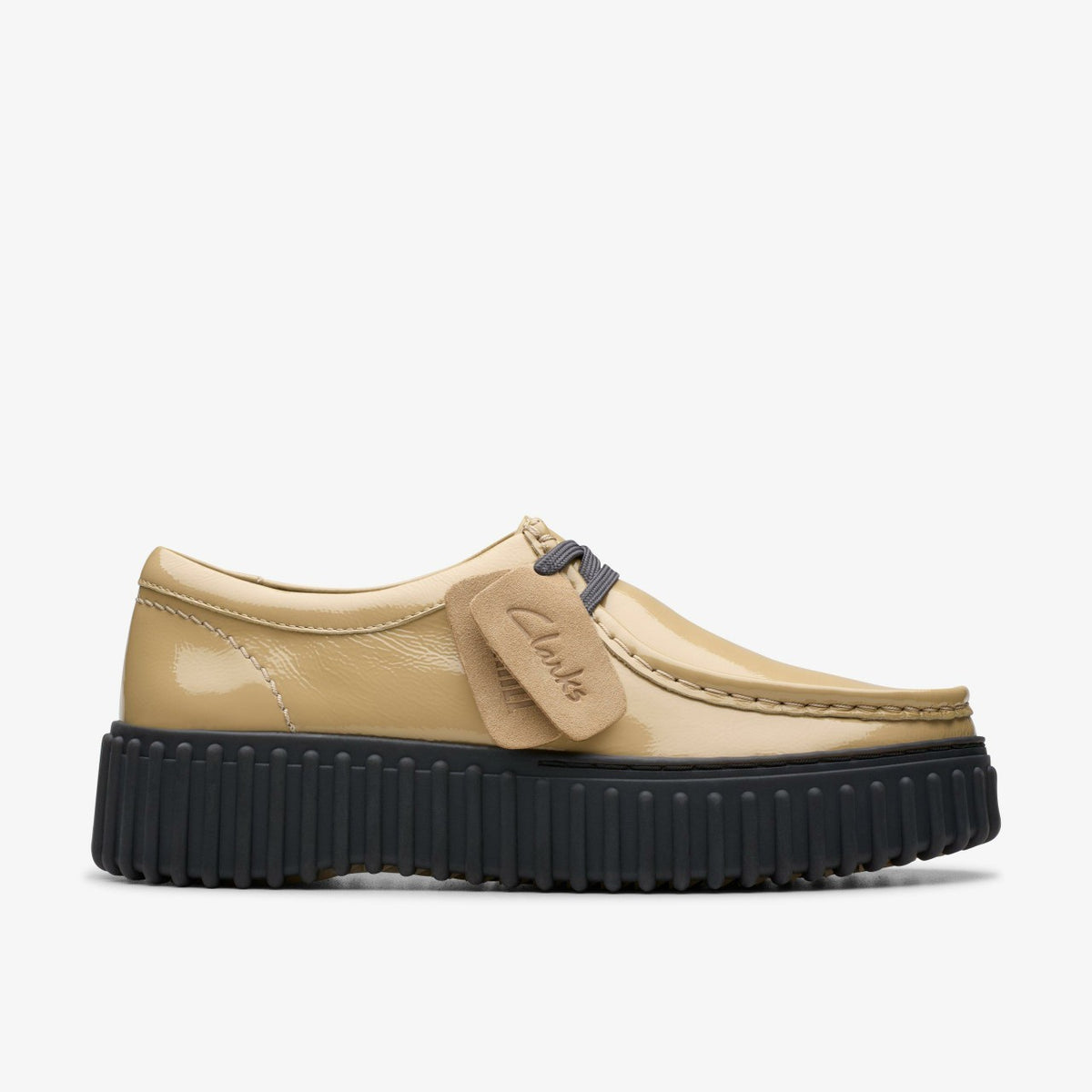 Torhill Bee Beige Patent - Clarks Women