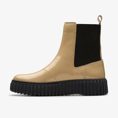 Torhill Maple Beige Patent - Clarks Women