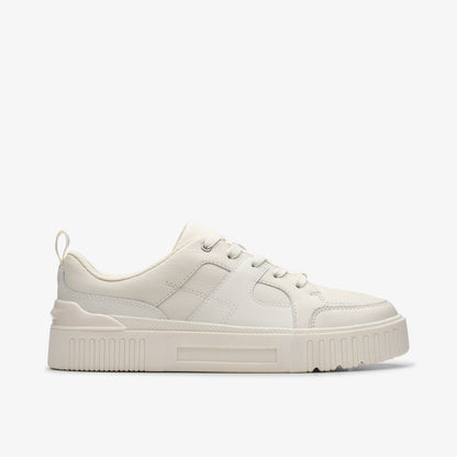 Oslo Shine Youth White - Clarks Kids