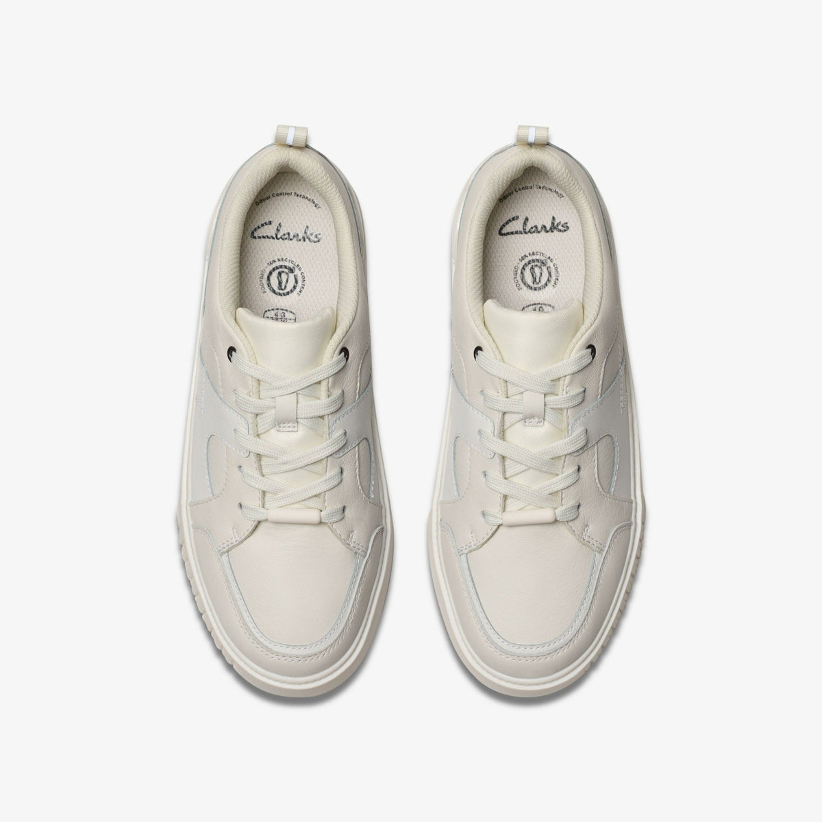 Oslo Shine Youth White - Clarks Kids