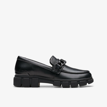 Evyn Walk Kid Black Leather - Clarks Kids