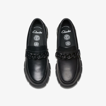 Evyn Walk Kid Black Leather - Clarks Kids