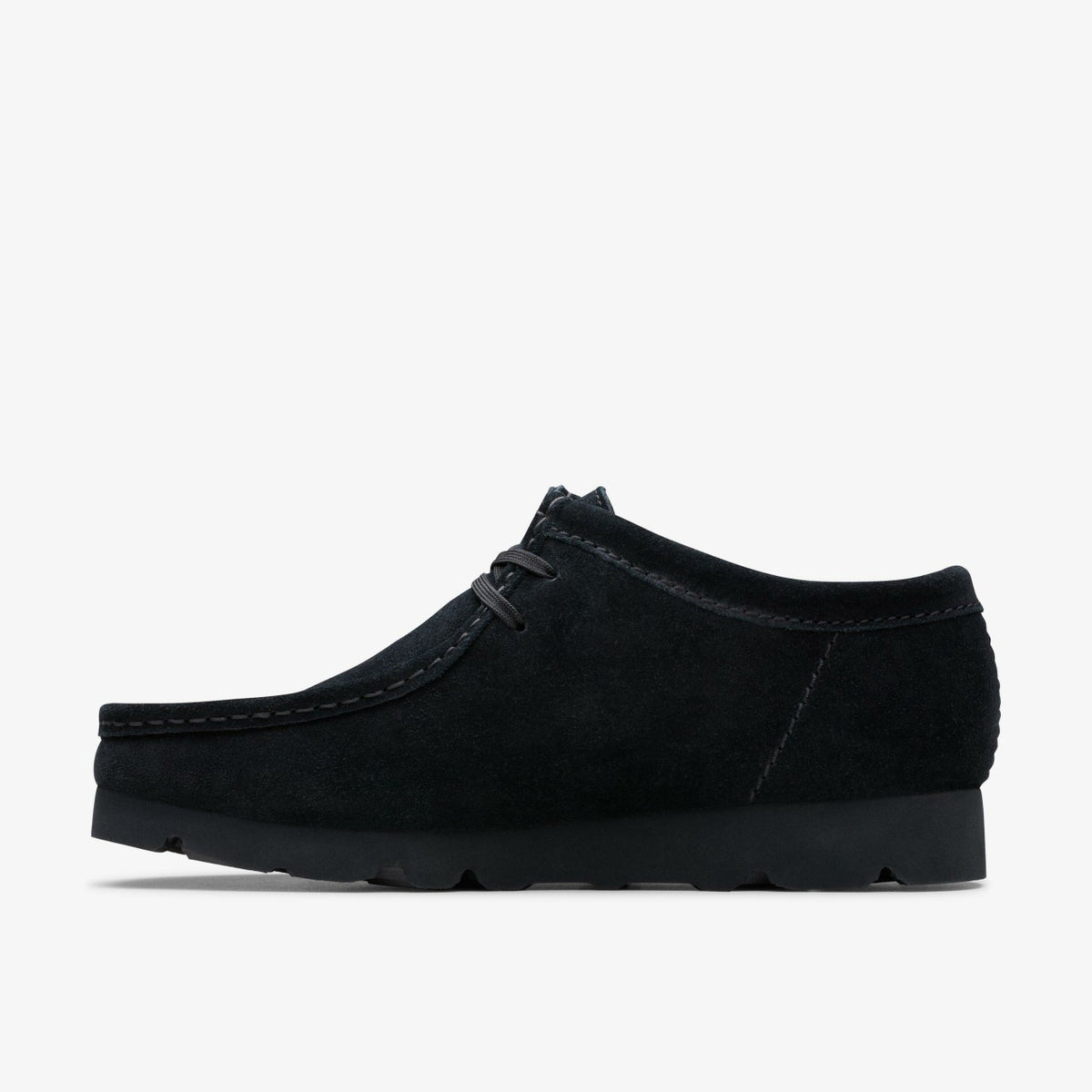 Wallabee GORE-TEX Black Suede - Clarks Men