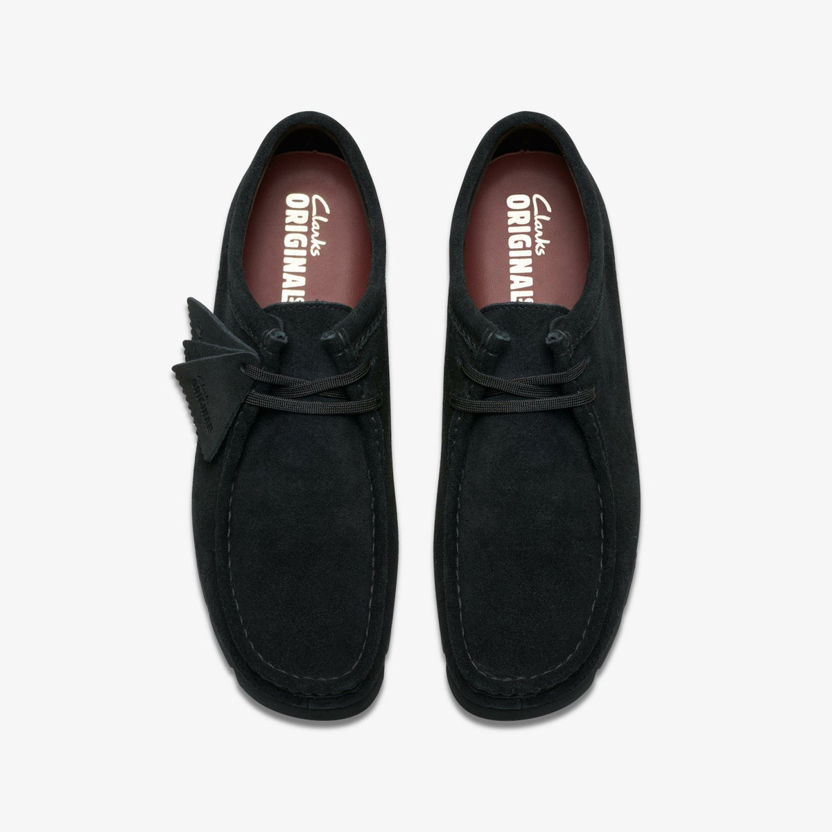 Wallabee GORE-TEX Black Suede - Clarks Men