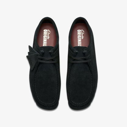 Wallabee GORE-TEX Black Suede - Clarks Men