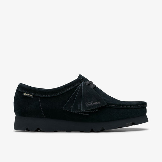 Wallabee GORE-TEX Black Suede - Clarks Women