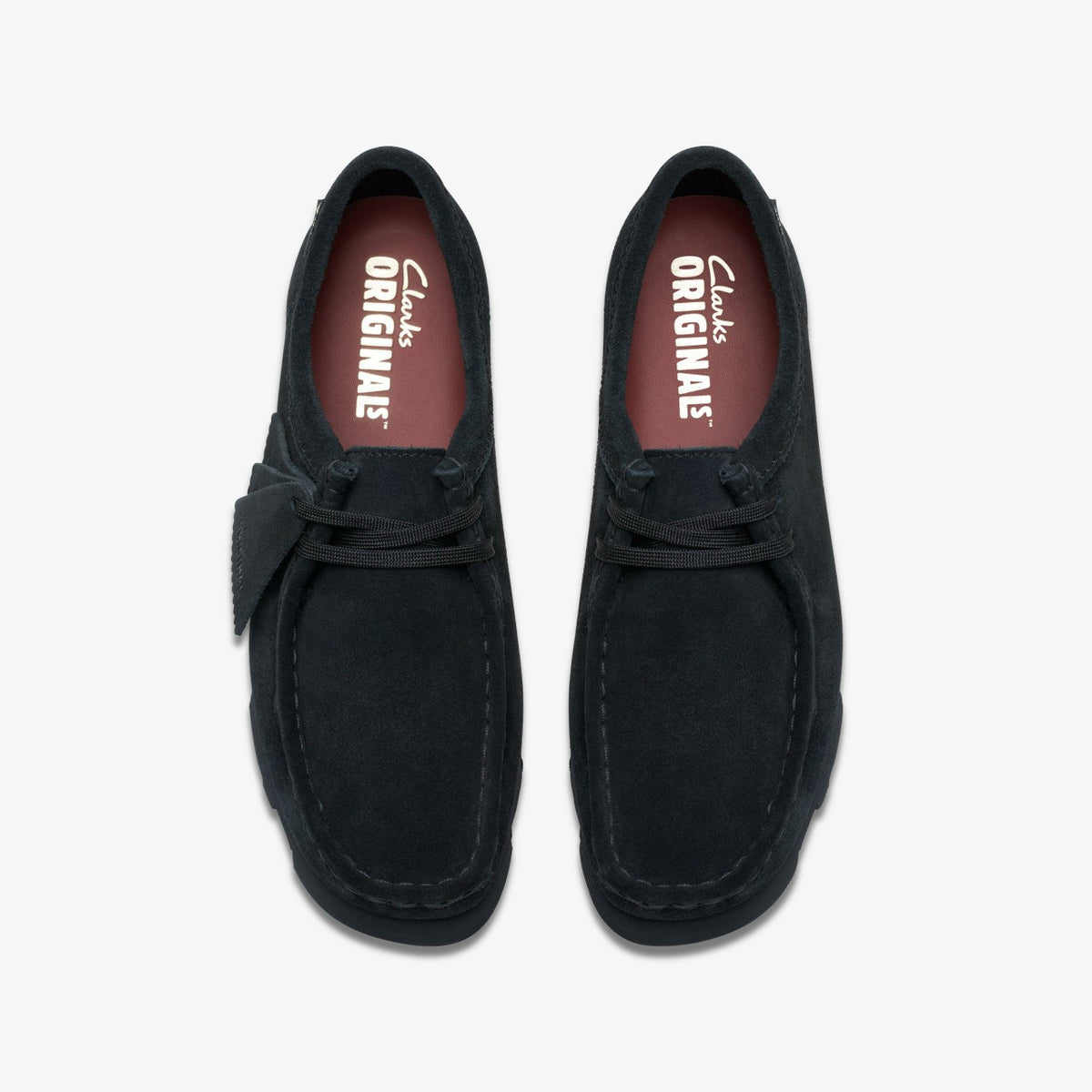Wallabee GORE-TEX Black Suede - Clarks Women