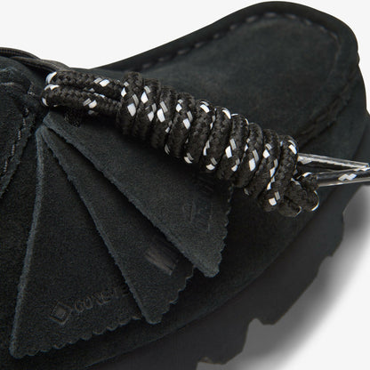 Wallabee GORE-TEX Black Suede - Clarks Women