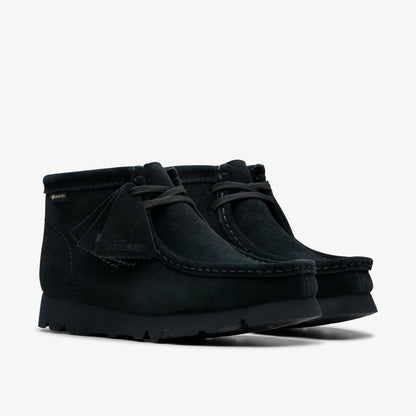 Wallabee Boot GORE-TEX Black Suede - Clarks Women