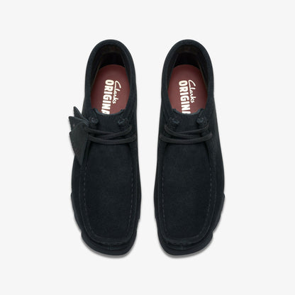 Wallabee Boot GORE-TEX Black Suede - Clarks Women