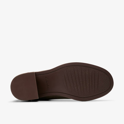 Chamberly Top Mole Grey Suede - Clarks Women