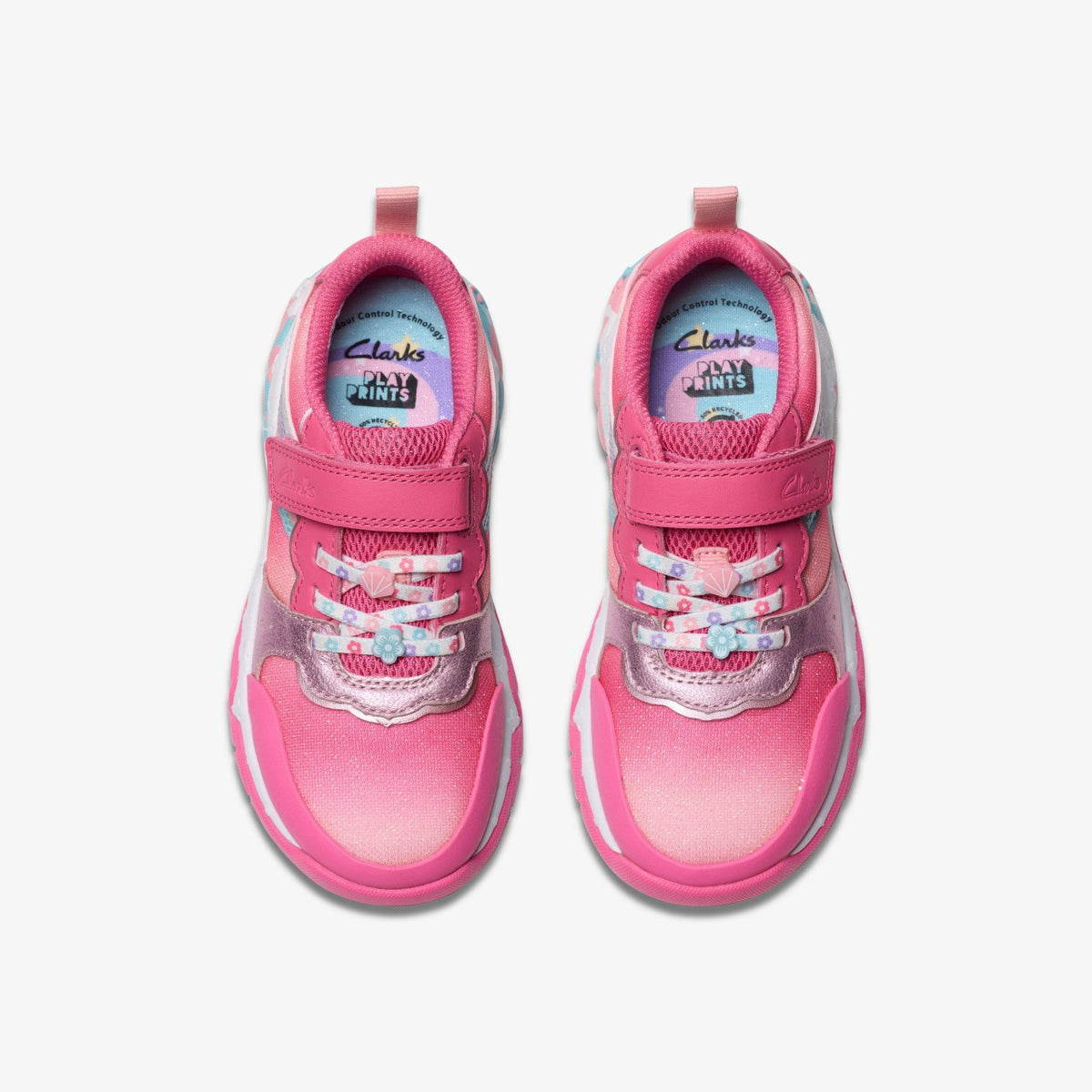 Tidal Star Kid Bright Pink Combination - Clarks Kids