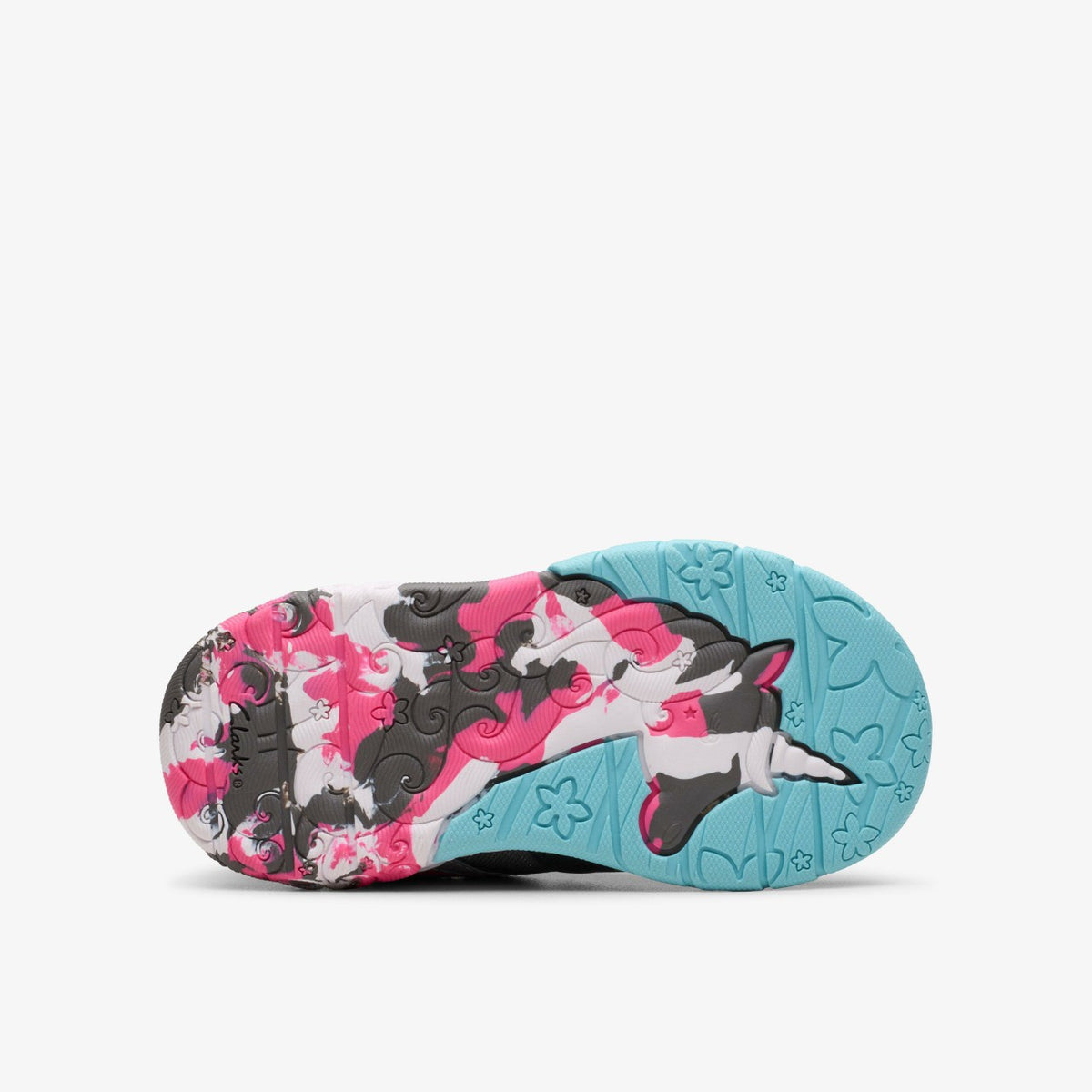 Tidal Star Toddler Gun Metal - Clarks Babies|Kids