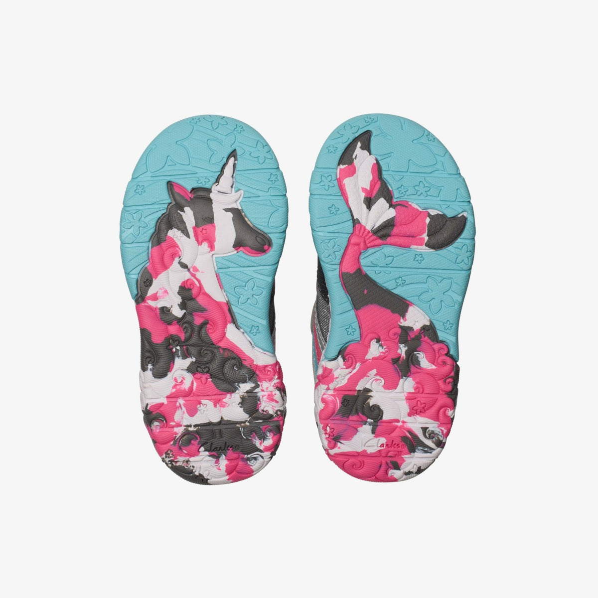 Tidal Star Toddler Gun Metal - Clarks Babies|Kids
