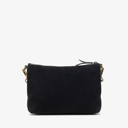 Willow Cross Black Suede - Clarks Women