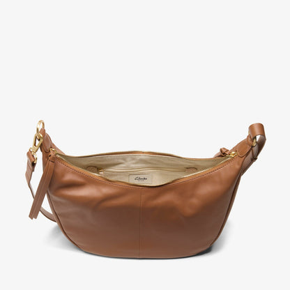 Willow Moon Tan Leather - Clarks Women