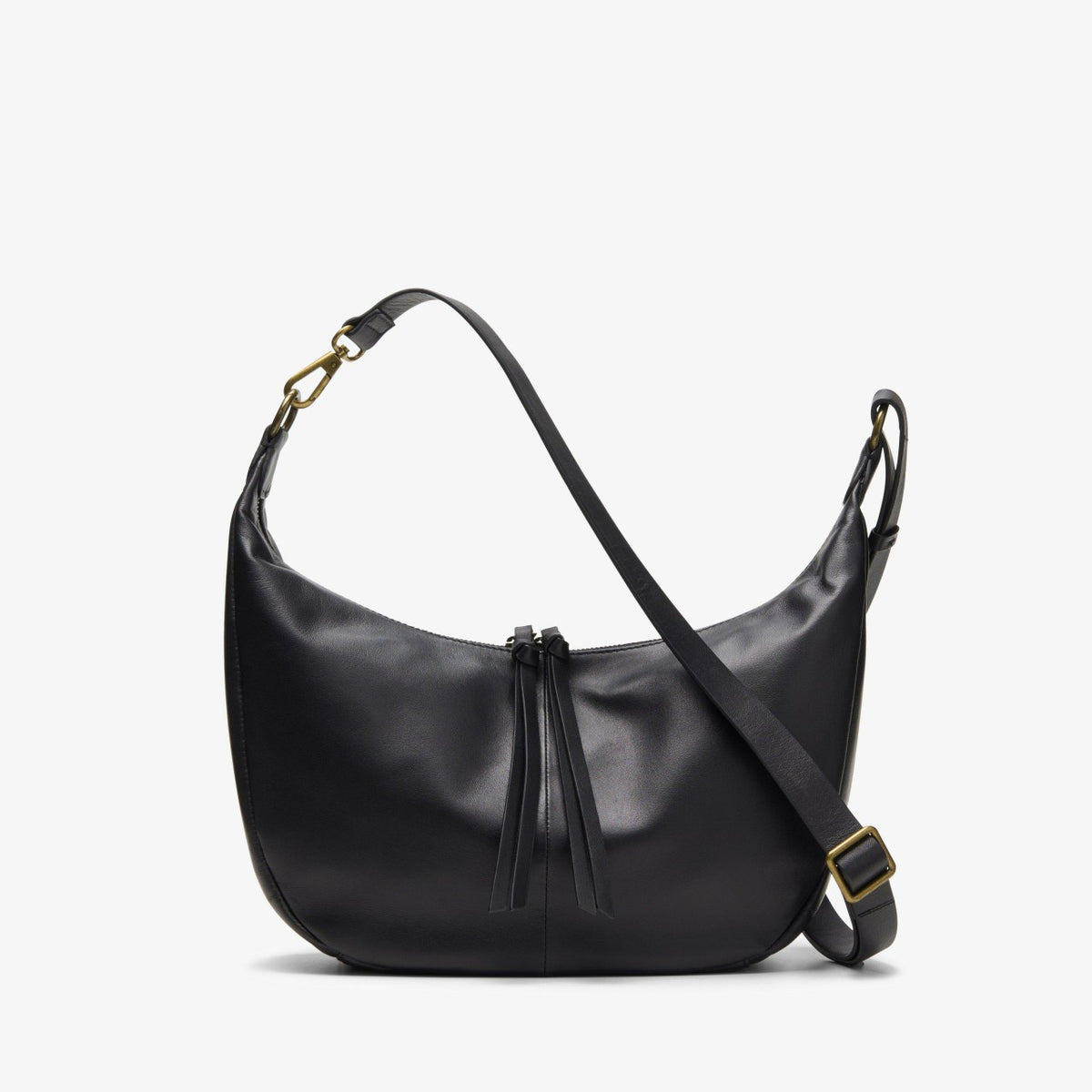 Willow Moon Black Leather - Clarks Women