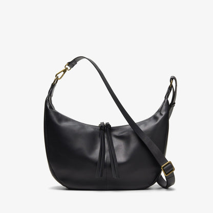 Willow Moon Black Leather - Clarks Women