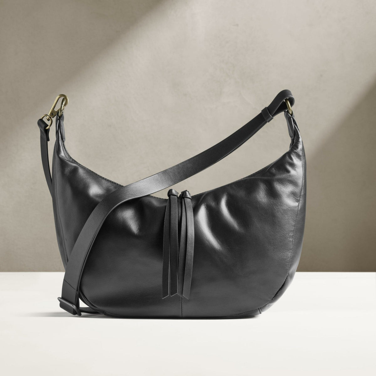 Willow Moon Black Leather - Clarks Women
