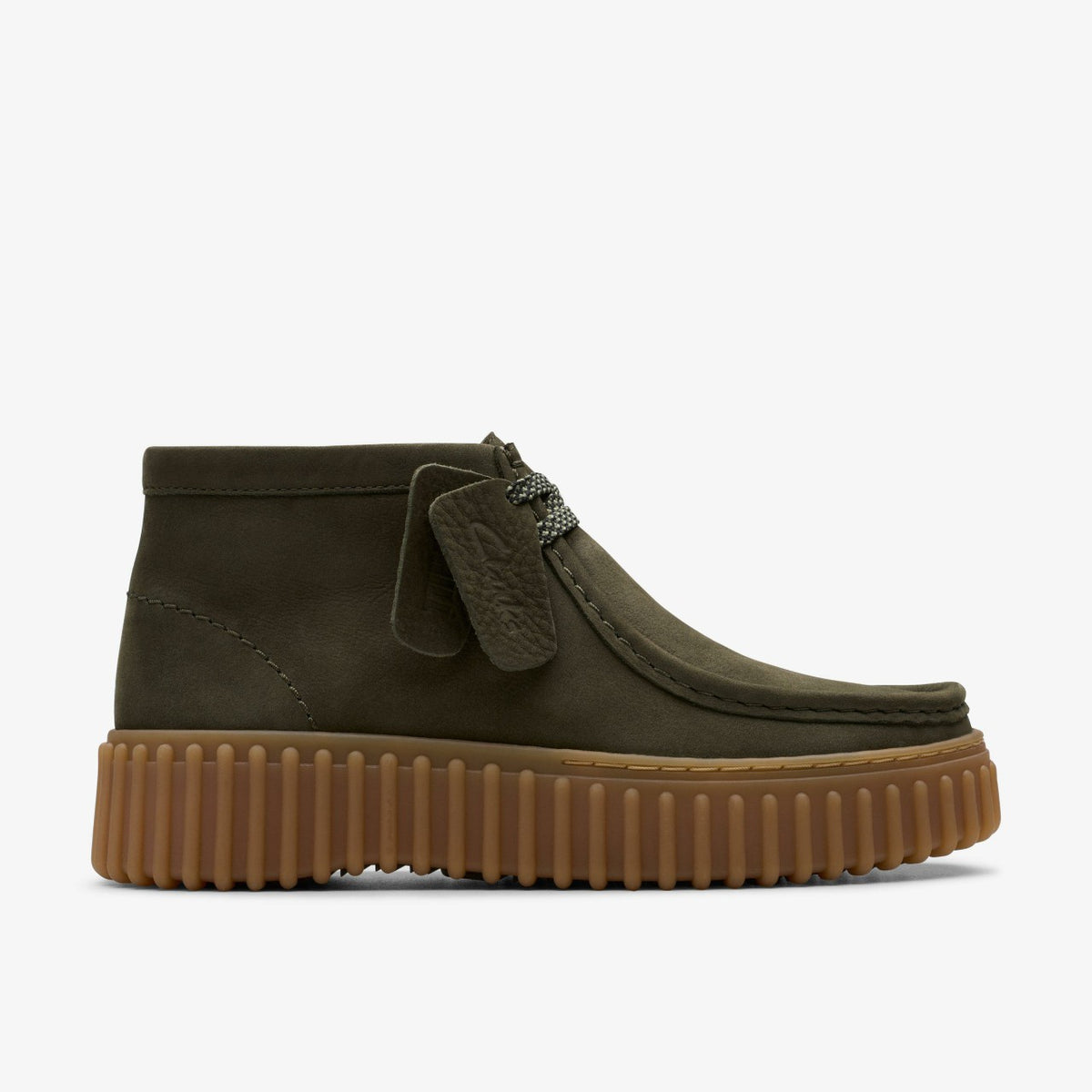 Torhill Moss Dark Green Nubuck - Clarks Women