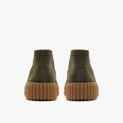Torhill Moss Dark Green Nubuck - Clarks Women