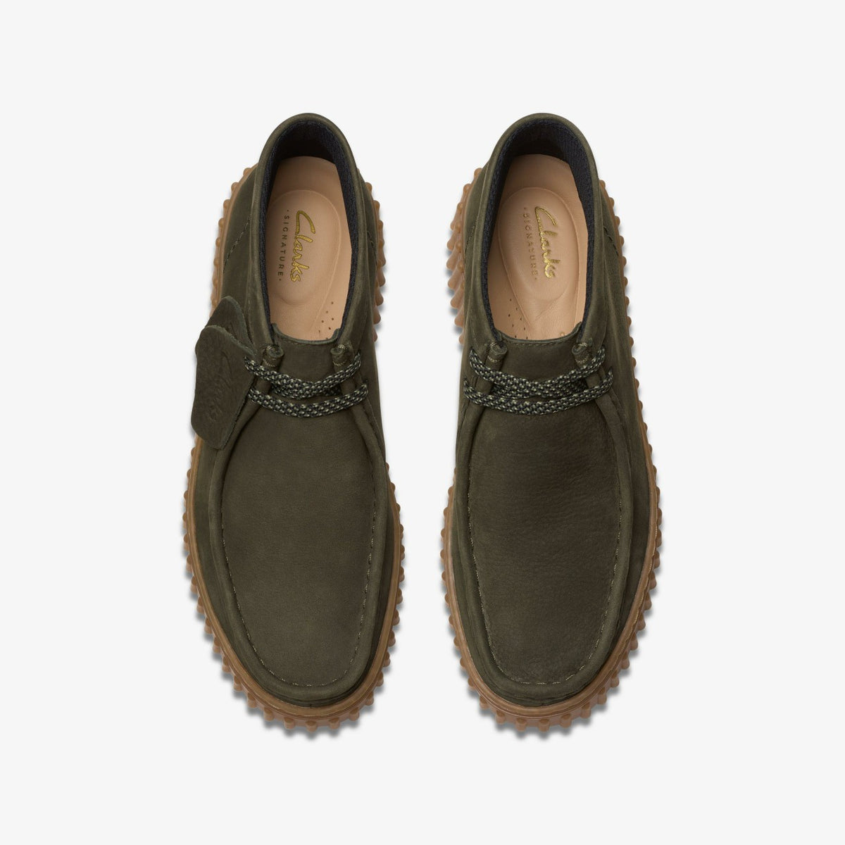 Torhill Moss Dark Green Nubuck - Clarks Women