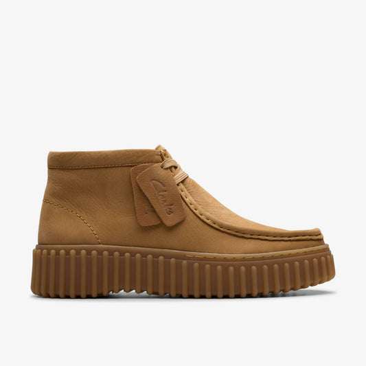 Torhill Moss Light Tan Nubuck - Clarks Women