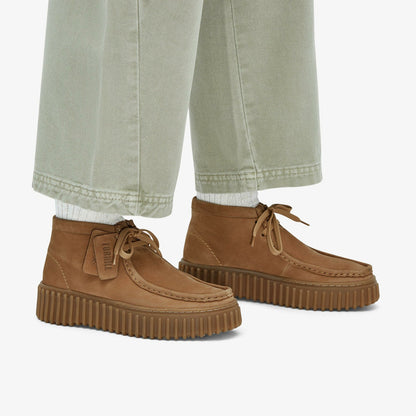 Torhill Moss Light Tan Nubuck - Clarks Women