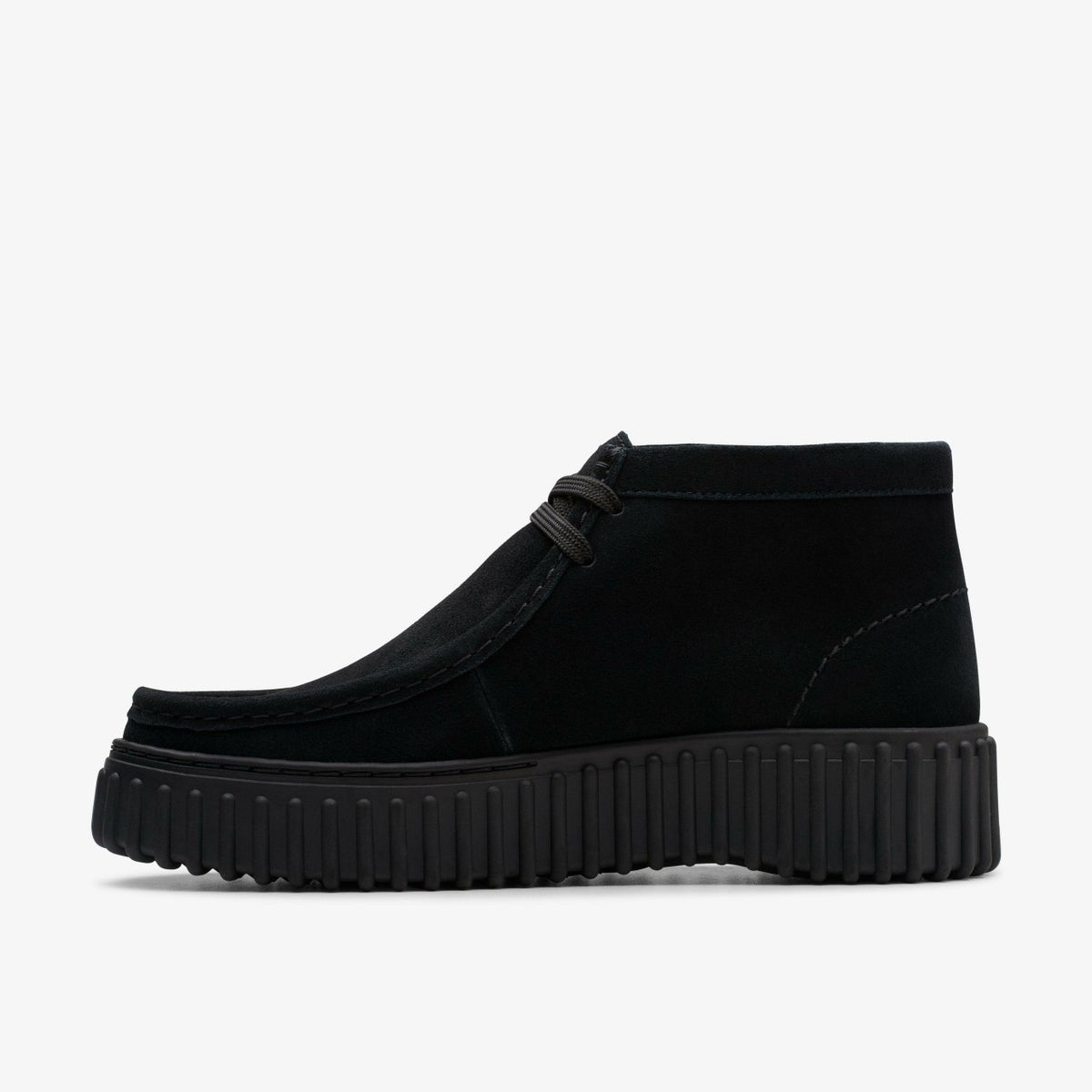 Torhill Moss Black Suede - Clarks Women