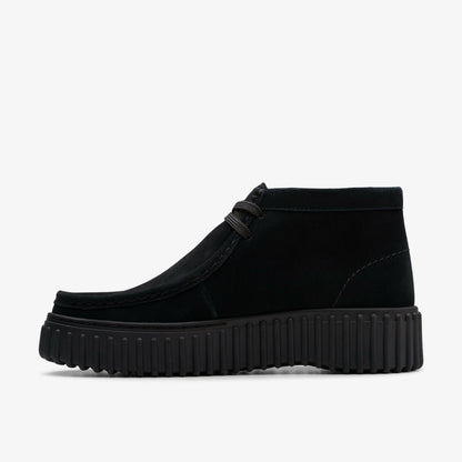 Torhill Moss Black Suede - Clarks Women