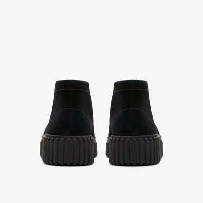 Torhill Moss Black Suede - Clarks Women
