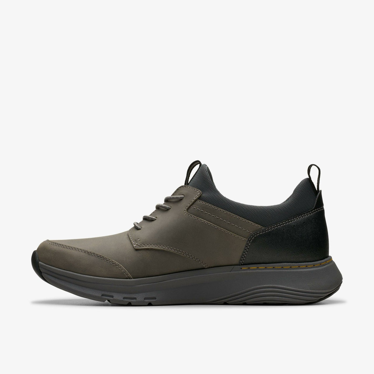 Motion Trek EZ Grey Leather - Clarks Men