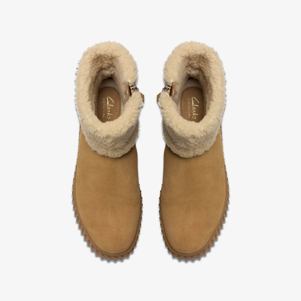 Torhill Turn Light Tan Warmlined - Clarks Women