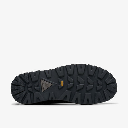 Solsbury Lace Black Leather - Clarks Men