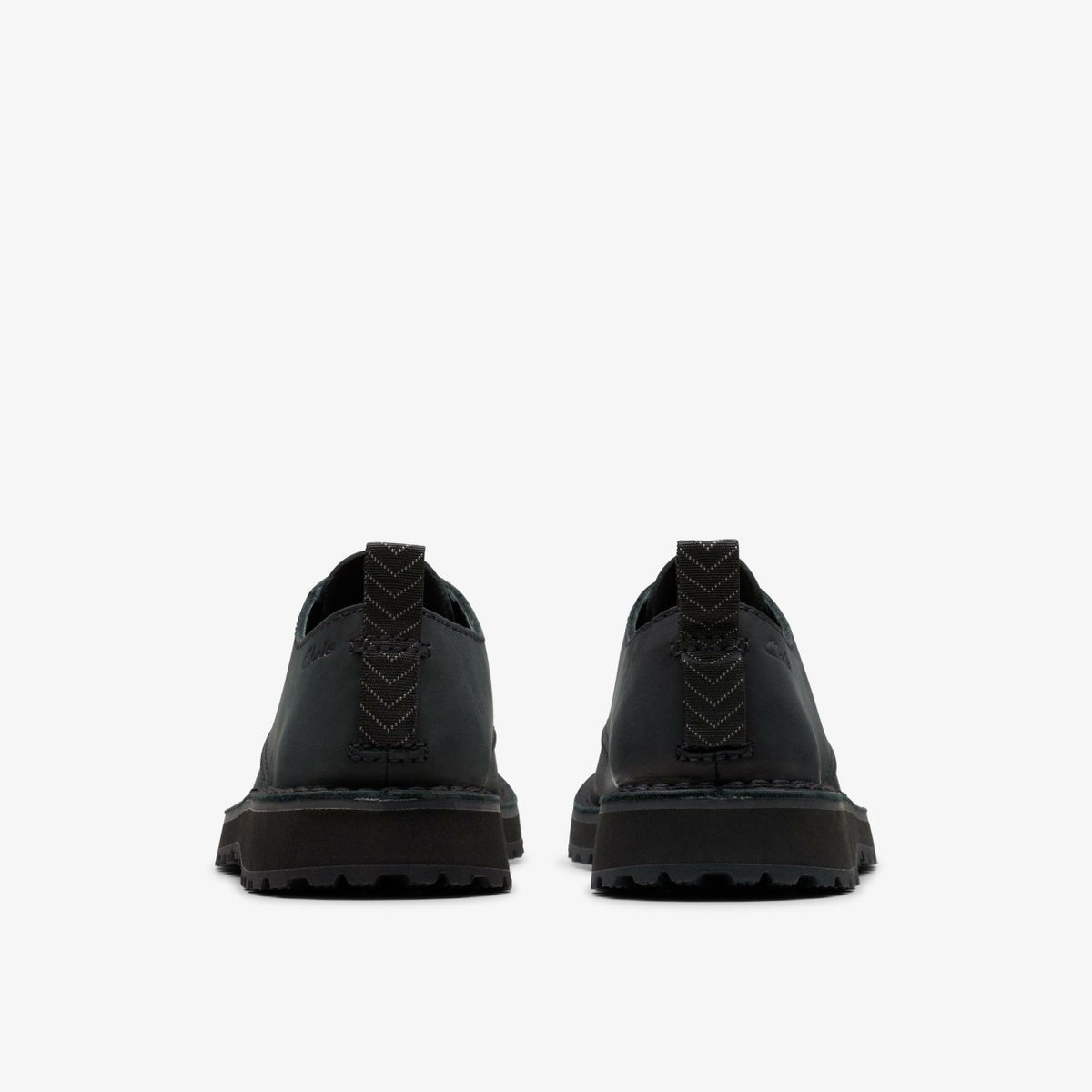 Solsbury Lace Black Leather - Clarks Men