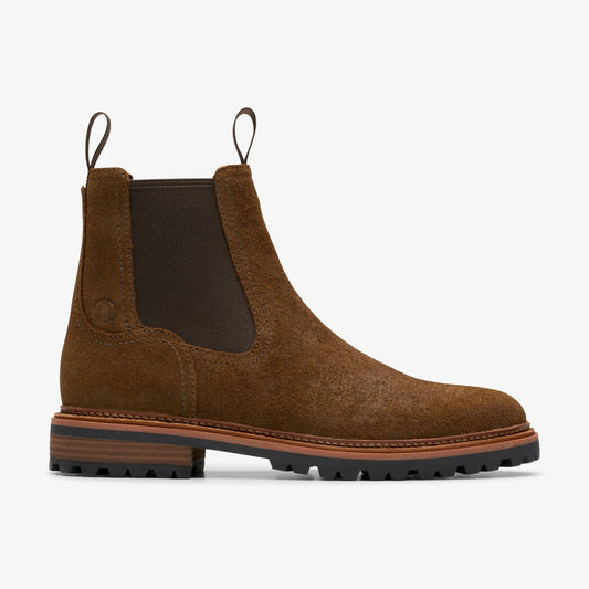 Clarkridge Top Brown Suede - Clarks Men