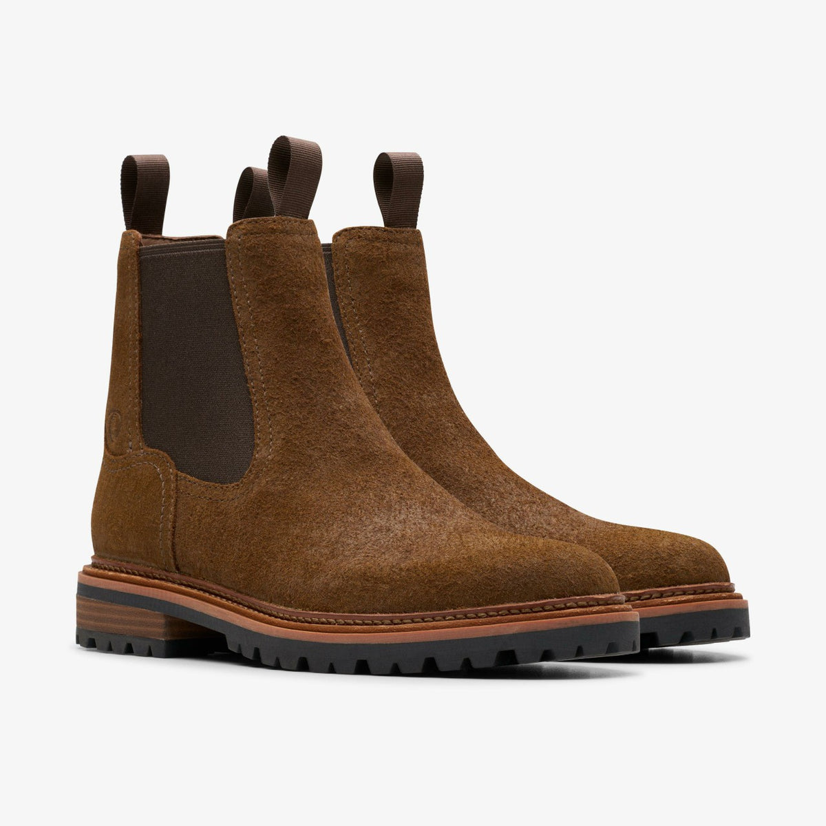 Clarkridge Top Brown Suede - Clarks Men