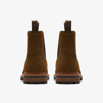 Clarkridge Top Brown Suede - Clarks Men
