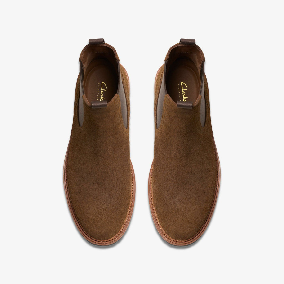 Clarkridge Top Brown Suede - Clarks Men