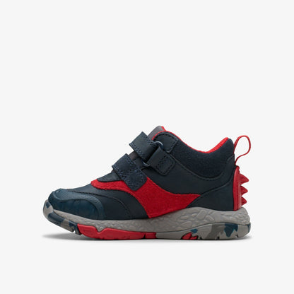 Steggy Rex Toddler Navy - Clarks Kids