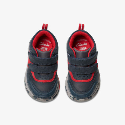 Steggy Rex Toddler Navy - Clarks Kids