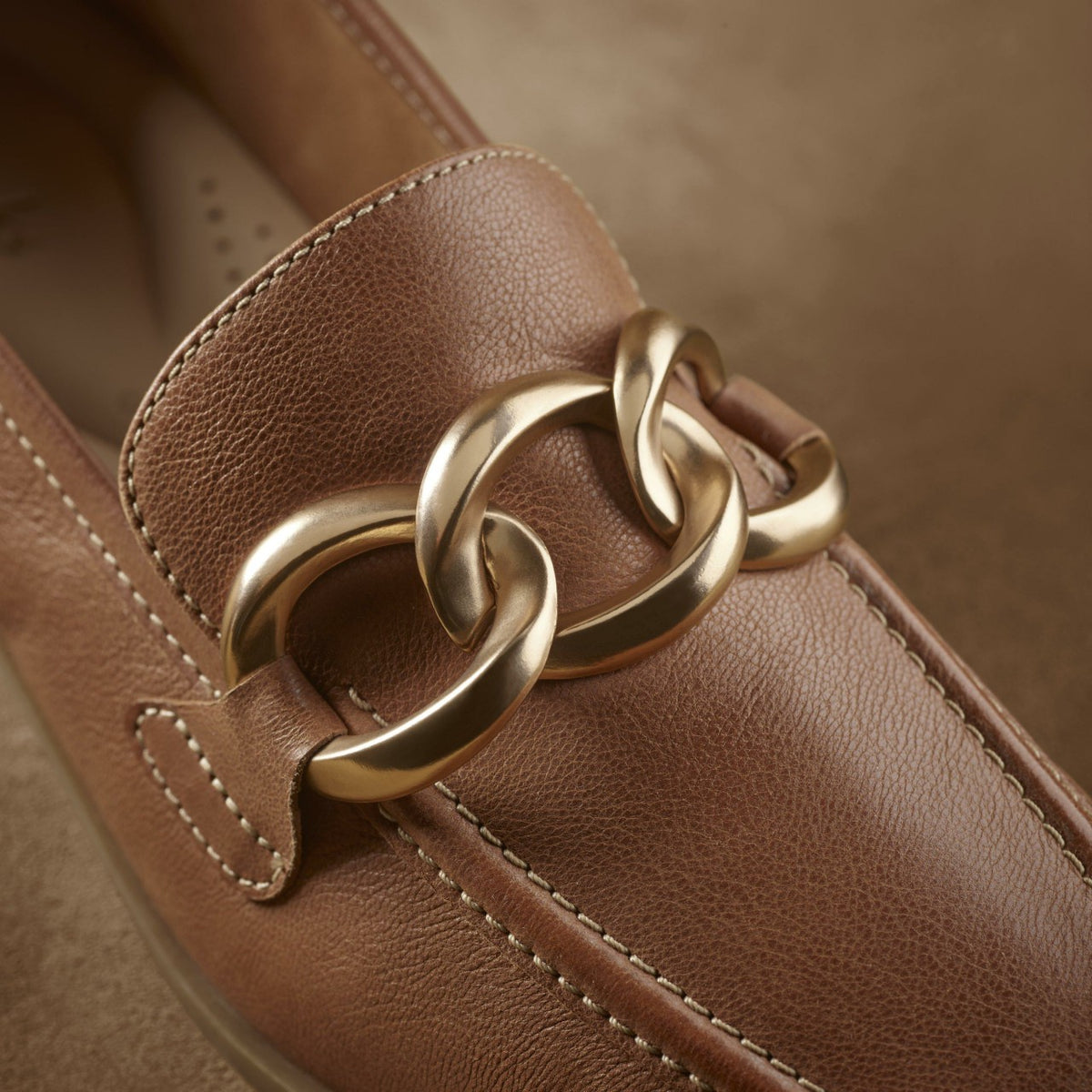 Sarafyna Iris Loafer Tan Leather - Clarks Women