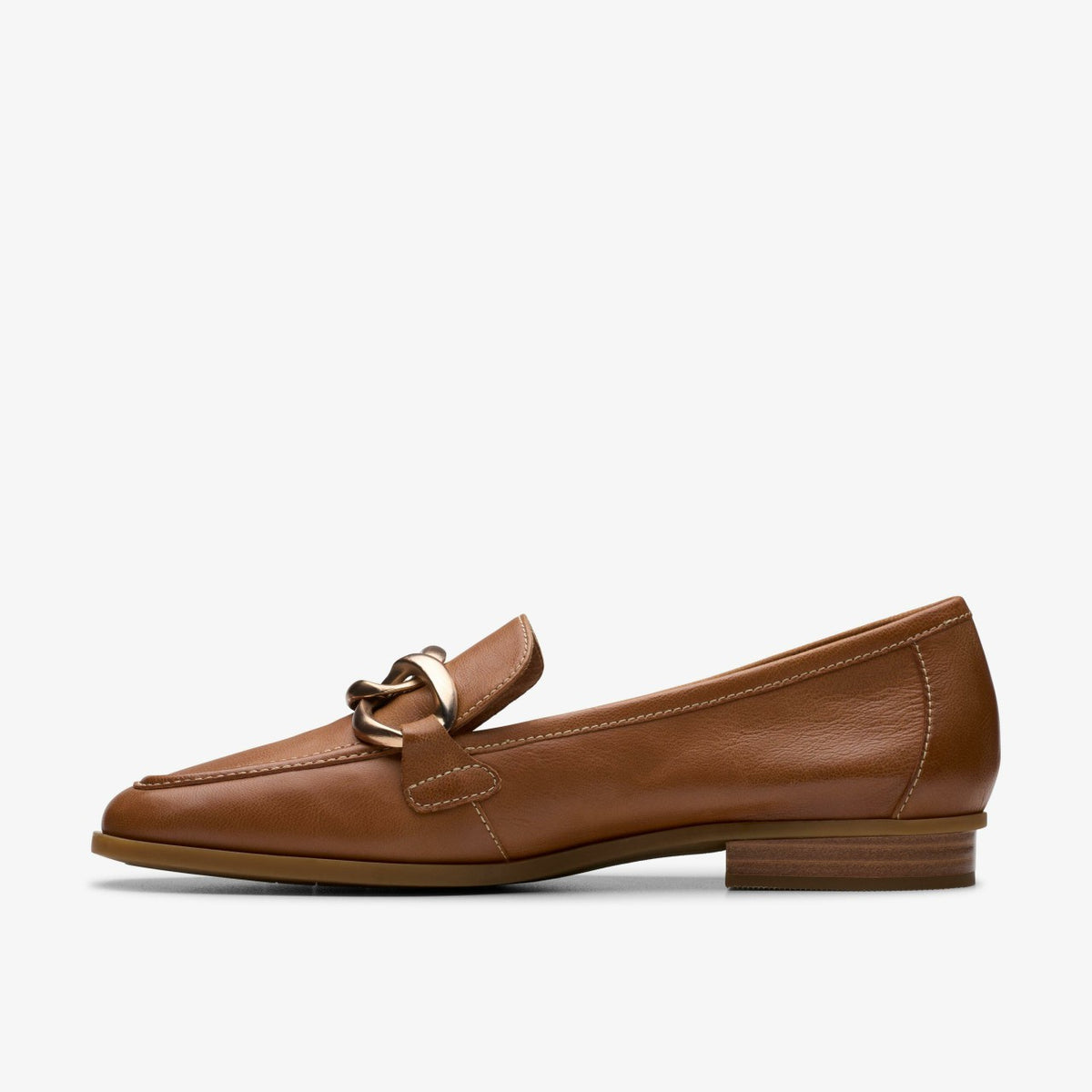 Sarafyna Iris Loafer Tan Leather - Clarks Women