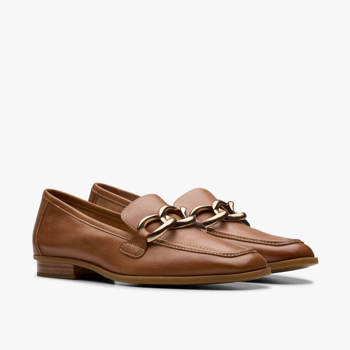 Sarafyna Iris Loafer Tan Leather - Clarks Women